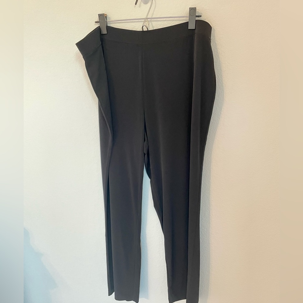 Susan Graver Essentials Black Pants size XLP